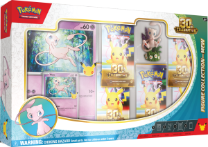 Pokémon TCG 30th Celebration Figure Collection Mew z figurką i boosterami